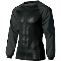 クロダルマ クロダルマ ハイブリッド長袖アンダーレイヤー ブラック LL 4713649LL 1着