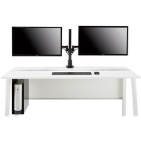 NAIKI モニターアーム(デュアル) MSA2CBK 1台