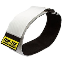 RIPTIE RIPTIE 結束バンド・ケーブルラップ シンチストラップ ウェビング付き 50.8mmX609.6mm 50本入 白 OW24050W 1Pk(50本)