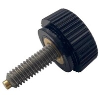 パーツ ラクテム ナイロン化粧ネジ 黒 M416 真鍮パッド付 MSSCB416 1個