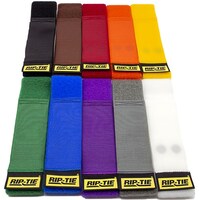 RIPTIE RIPTIE 結束バンド ケーブルラップ ウェビング付き 50.8mmX304.8mm 50本入 虹 EW12050RW 1Pk(50本)