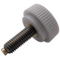 パーツ ラクテム ナイロン化粧ネジ 白 M514 真鍮パッド付 MSSCW514 1個