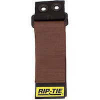 RIPTIE RIPTIE 結束バンド・ケーブルラップ シンチストラップEG ウェビング付き 50.8mm×1778mm 1本入 茶 OW70G1PBN 1Pk(1本)