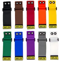 RIPTIE RIPTIE 結束バンド・ケーブルラップ シンチストラップEG ウェビング付き 50.8mm×1778mm 50本入 虹 OW70G50RW 1Pk(50本)