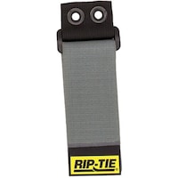 RIPTIE RIPTIE 結束バンド・ケーブルラップ シンチストラップEG ウェビング付き 50.8mm×711.2mm 10本入 灰 OW28G10GY 1Pk(10本)