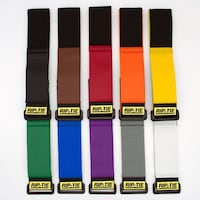 RIPTIE RIPTIE 結束バンド・ケーブルラップ シンチストラップ ウェビング付き 50.8mmX762mm 10本入 虹 OW30010RW 1Pk(10本)