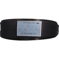 コクゴ KOKUGO ビニールチューブ UL・cUL共用絶縁ビニールチューブ No.4 黒 200m巻 YET300H 1020651702 1巻(200M)