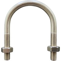 プロスパー洸洋 HIーLEAD Uボルト 1種ナット2個付 ステンレス M16X125A(P160/L175/E60) UBN16X125SUS 1個