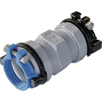 川西水道機器 SKカワニシ 高密度ポリエチレン管×鋼管用異種管継手 SKXソケット ISOP50×50 SKXSISOP50X50 1個