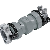 川西水道機器 SKカワニシ ポリエチレン管×一般配管用ステンレス鋼管用異種管継手 SKXソケット P30×Su30 SKXSP30XSU30 1個