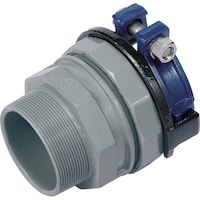 川西水道機器 SKカワニシ 塩ビ管用継手 SKXおねじ付ソケット V100 SKXOSV100 1個