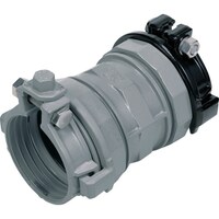 川西水道機器 SKカワニシ ポリエチレン管×鋼管用異種管継手 SKXソケット P75×75 SKXSP75X75 1個