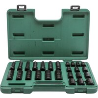 SATA SATA 薄肉インパクトソケットセット(6角)差込角12.7mm(26点) ST34399T 1S