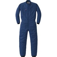 山田辰 AUTOBI 通年モデル つなぎ服24040001ネイビーブルー Sサイズ 24040001S 1着
