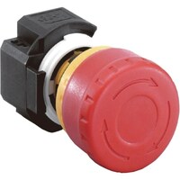 IDEC IDEC φ16 非常停止用押ボタンスイッチ XA1EBV301RH 1個