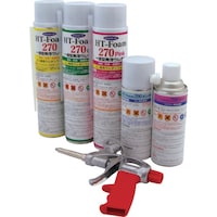 ヘルメチック ヘルメチック 発泡ウレタン HTーFoamガンセットピンク HTFOAMGUNSETPK 1個