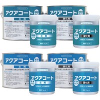 ヘルメチック ヘルメチック 水中硬化型防水塗装剤 アクアコート高粘度タイプ グレー 1kgセット AQUACOATHIGHVISGY1 1個