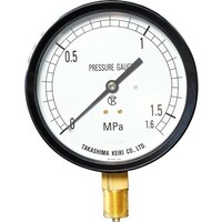 高島計器 高島 一般圧力計(プラスチック)A枠立型・G3/8 75X1MPa 特別価格 PCAG3875X1MPA 1個