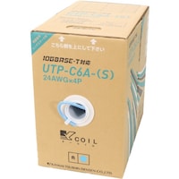 ジェフコム JEFCOM カテゴリー6Aネットワークケーブル LCAT6ABOXB 1巻(200M)