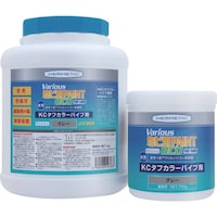 ヘルメチック ヘルメチック 塩ビ用塗料 ヴァリオス KCタフカラーパイプ用ペイント ダークグレー 3kg KCTOUGHDGY3 1個