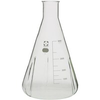 柴田科学 SIBATA バッフル付三角フラスコ 3000mL 0163403000 1本