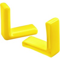 岩田製作所 IWATA 保護キャップ Lアングル(R無)用 (100個入) 黄 HLYELN50X6B 1袋(100個)