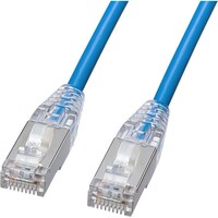 サンワサプライ SANWA カテゴリ5eSTP LANケーブル(スリム、やわらか、ツメ折れ防止コネクタ) KBSL5STPS005BL 1本