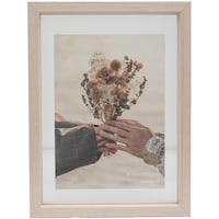 浅沼商会 フジカラー 写真フレーム フロティフレーム 2L ナチュラル FLOATYFRAME2LNT 1枚