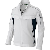 アイトス アイトス 春夏長袖ストレッチブルゾン(エコワーカーストレッチ) AZ1931 シルバーグレー 5L AZ19310035L 1着