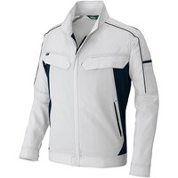 アイトス アイトス 春夏長袖ストレッチブルゾン(エコワーカーストレッチ) AZ1931 シルバーグレー 3L AZ19310033L 1着