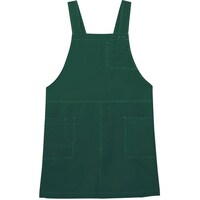 サーウ゛ォ サンペックス エプロン 撥水 胸当て 作業用 グリーン L AN3601H3L 1着