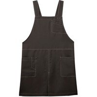 サーウ゛ォ サンペックス エプロン 撥水 胸当て 作業用 ブラウン M AN3601C3M 1着