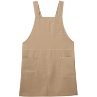 サーウ゛ォ サンペックス エプロン 撥水 胸当て 作業用 ベージュ L AN3601A3L 1着