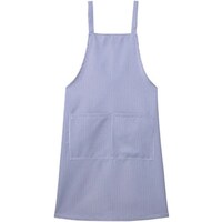 サーウ゛ォ サンペックス エプロン 撥水 胸当て 作業用 ホワイト×ネイビー F AN3600K6F 1着