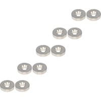 トラスコ中山 TRUSCO まとめ買い ネオジム丸形磁石 皿ねじ穴付 外径25mmX6mm M6 10個入 T25R06M610P 1Pk(10個)