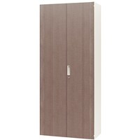 NAIKI ワードローブ CW型/扉:ショコラアッシュ 本体:クリアーホワイト/W899×D450×H2100 CW0921WWCA 1台