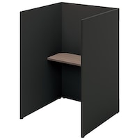 NAIKI クローズブース ソロコート SCP型/外側パネル:サテンブラック/内側パネル:ブラックH1500 SCP15103TSBBKCA 1台