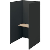 NAIKI クローズブース ソロコート SCP型/外側パネル:サテンブラック/内側パネル:ブラックH1900 SCP19103TSBBKSO 1台