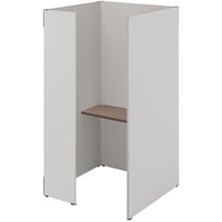 NAIKI クローズブース ソロコート SCP型/外側パネル:サテンホワイト/内側パネル:グレーH1900 SCP19104TSWGLCA 1台