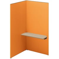 NAIKI クローズブース ソロコート SCP型/外側パネル:サテンブラック/内側パネル:オレンジH1900 SCP19103TRSBORSO 1台