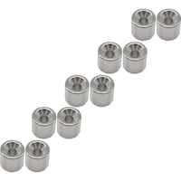 トラスコ中山 TRUSCO まとめ買い ネオジム丸形磁石 皿ねじ穴付 外径10mmX10mm M3 10個入 T10R10M310P 1Pk(10個)