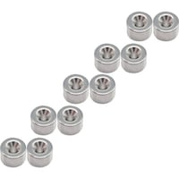 トラスコ中山 TRUSCO まとめ買い ネオジム丸形磁石 皿ねじ穴付 外径12mmX8mm M3 10個入 T12R08M310P 1Pk(10個)