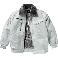 クロダルマ クロダルマ 防寒ジャンパー シルバー L 5438540L 1着