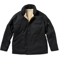 クロダルマ クロダルマ リバーシブル防寒ジャンパー ブラック LL 5438449LL 1着