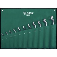 SATA SATA 両口めがねレンチセット(11点)70° 08023 1S