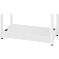 NAIKI 地板 メレム MU型/天板:サテンホワイト 本体:サテンホワイト MU900BHSWSW 1台