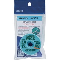白光 白光 はんだ吸取線 ウイック FR641 アンフラックス 2mm×1.5m FR6412015J 1個