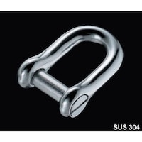 ふじわら ふじわら 沈みシャックル W3/8 SS10 1個