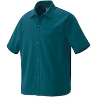 アイトス アイトス 半袖シャツ(男女兼用) TULTEX WORK AZ4237 グリーン SS AZ4237005SS 1着