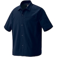 アイトス アイトス 半袖シャツ(男女兼用) TULTEX WORK AZ4237 ネイビー L AZ4237008L 1着